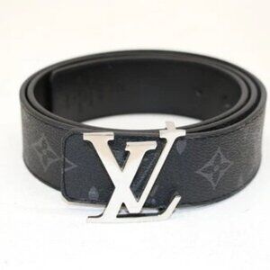 Louis Vuitton Monogram Leather Belt M9232 - Black/Gray
